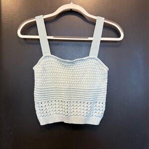 Aritzia Wilfred Rylan Knit/Crochet Tank Top
